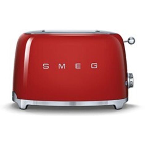 Tostador Smeg TSF01RDEU 2 rebanadas rojo 50 style