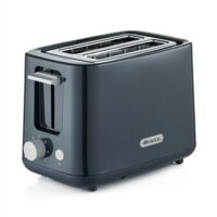 Tostador Ariete Breakfast 149, 2 Ranuras, 7 Niveles y 760W, Grafito