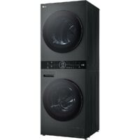 Lavadora y secadora - LG - WT1210BBF - 12+10KG - 1400RPM - Negro