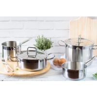 Cazo BRA PROFESIONAL Acero Acero Inoxidable Ø 14 cm 1,5 L (1 unidad)