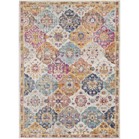 SURYA Tapis Vintage Oriental Multicolore/Orange 200x275 cm
