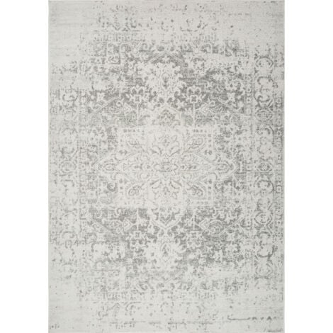 SURYA Tapis Vintage Oriental Gris/Blanc 200x275 cm
