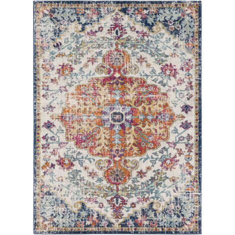 SURYA Tapis Vintage Oriental Multicolore/Orange 160x220 cm