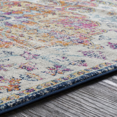 SURYA Tapis Vintage Oriental Multicolore/Orange 160x220 cm