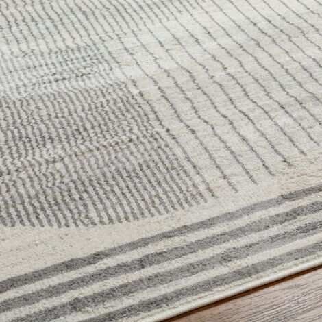 SURYA Tapis de Salon et Chambre - Géométrique Scandinave - AMBRE