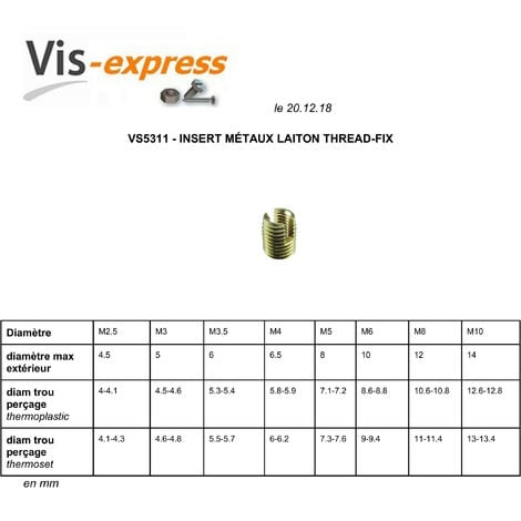 Insert - Vis-express