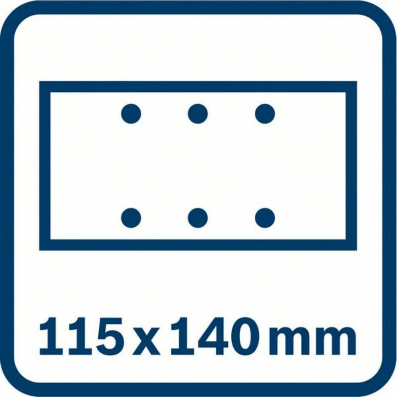 sans Batterie, 18 V, Régime à Vide : 11 000 tr/min, Carton Bosch Professional Ponceuse Vibrante sans-fil GSS 18V-10 