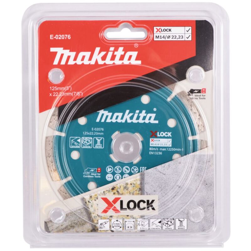 Disque à Tronçonner Métal/Inox X-LOCK - MAKITA E-00418