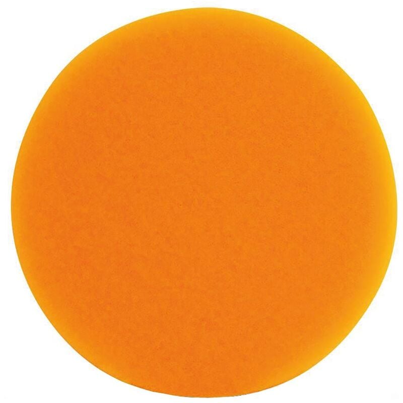 Disque de polissage velcro 160mm Orange 