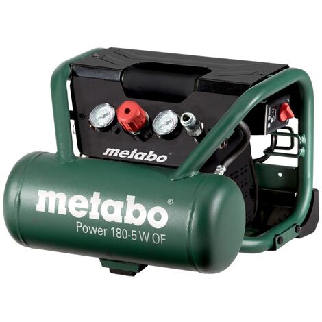 Metabo Compresseur air comprimé mobile Power 180-5 W DE 5 litres
