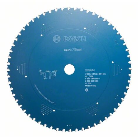 Bosch lame de scie circulaire Expert pour l'acier. 210 x 30 x 2,0 mm. 48