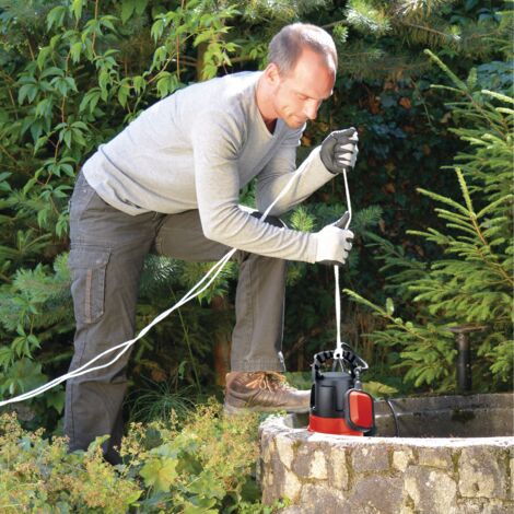 Einhell GH-DP 7835 – Pompe à Eau Chargée Puissante 780 W, 15 700 L/h, Idéale Pour Jardin, Étang Et Cave Inondée