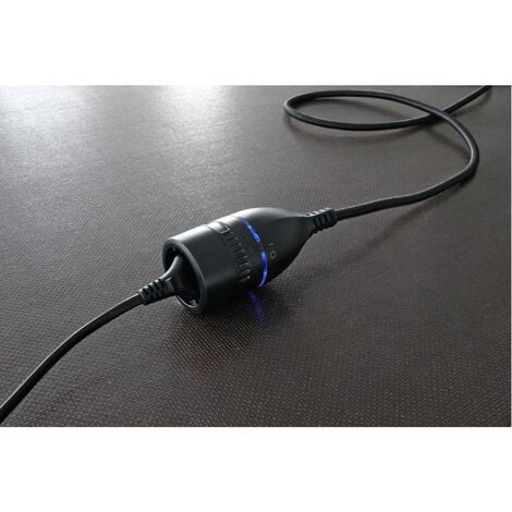 Rallonge électrique 3m H05VV-F 3G1,5 noir