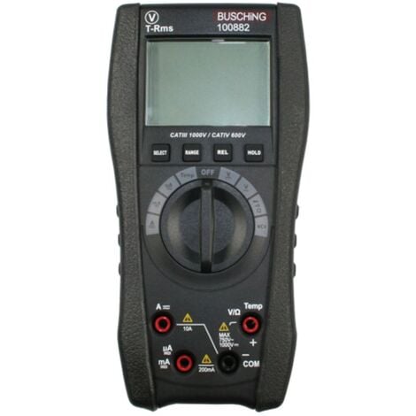 Multimètre numérique DT266 avec pince ampèremétrique