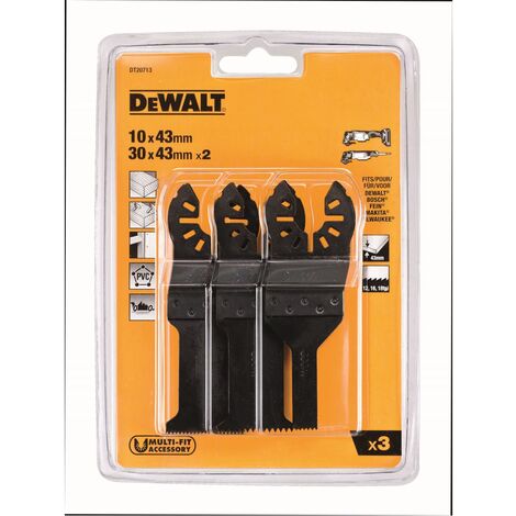 DeWalt - Coffret de 5 accessoires pour multi-cutter DT20715