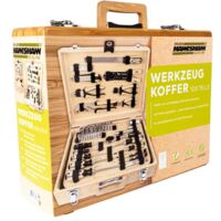Brüder Mannesmann Bamboo boîte à outils, équipé, 108 pcs.