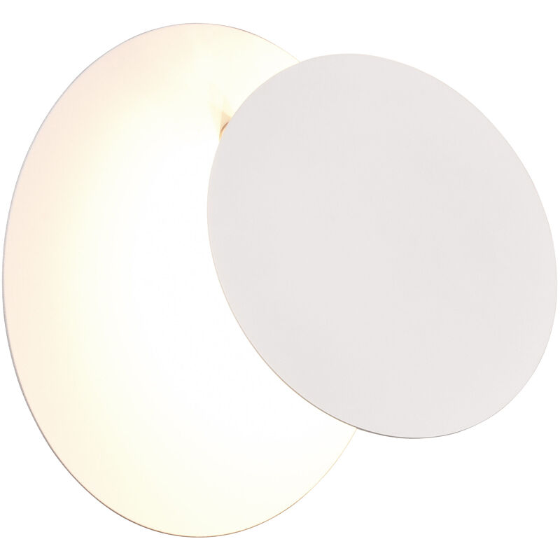 Beleuchtung, Set Weiß LED mit Wandleuchten Ø indirekter 2-er 18cm