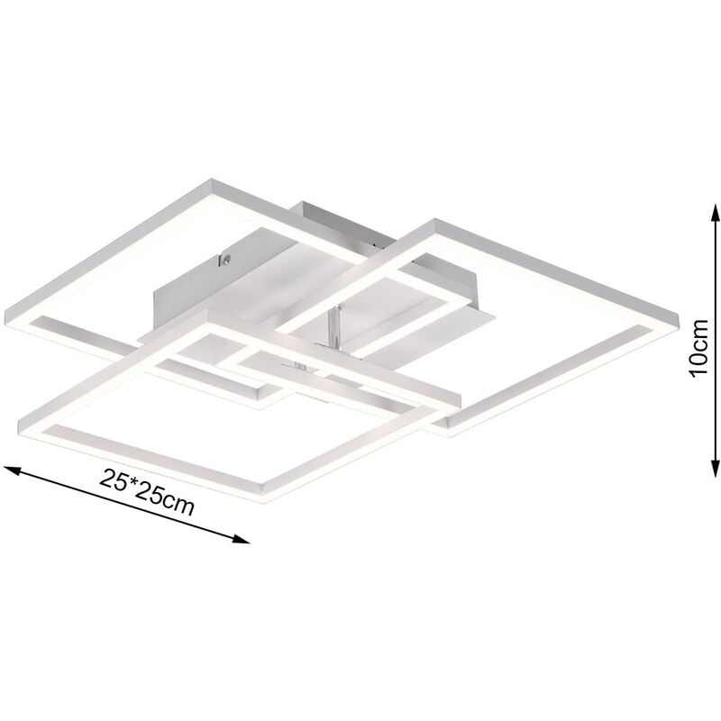 Deckenleuchte einstellbar MOBILE LED dimmbar, Nachtlicht, Lichtfarbe Weiß