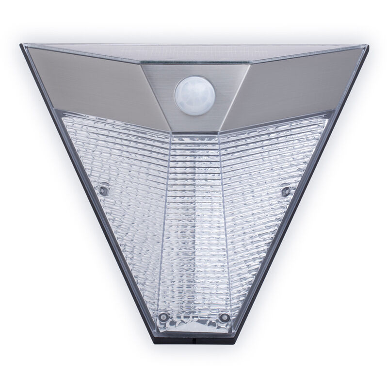 SEEZSSA LED Solarleuchte 6 Stück Dreiecke Solar-Stufenlichter warmes Licht,  Wasserdichte wetterfeste LED-Außenbeleuchtung, Einfach zu Installieren