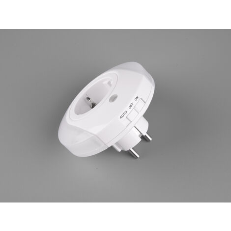 Hiboom 2 Pcs Veilleuses 4 en 1 Amovibles avec Batterie Veilleuses LED à