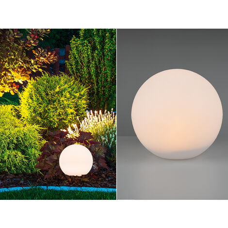 Solar Außenleuchte MELO Kugelleuchte Garten Dekokugel Ø 30 cm