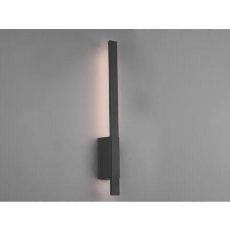 LED Außenwandleuchte TAWA in Anthrazit flache - Wandbeleuchtung indirekte