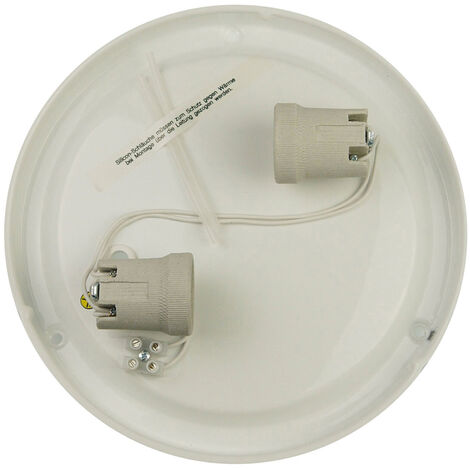 Niermann Standby Deckenleuchte Mit Messingring – Satiniertes Schliffglas, 35 Cm