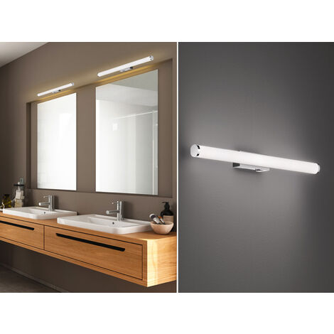 Wandleuchte Chrom Spiegel Mattimo Led IP44 Trio Beleuchtung