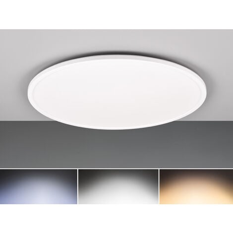 Weiß, - Ø50cm SCOTT dimmbar Lichtfarbe & LED einstellbar Deckenleuchte