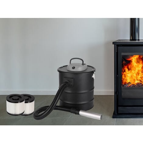 KAMINER Aschesauger 15 Liter - 1200W Mit HEPA Filter & Blasfunktion