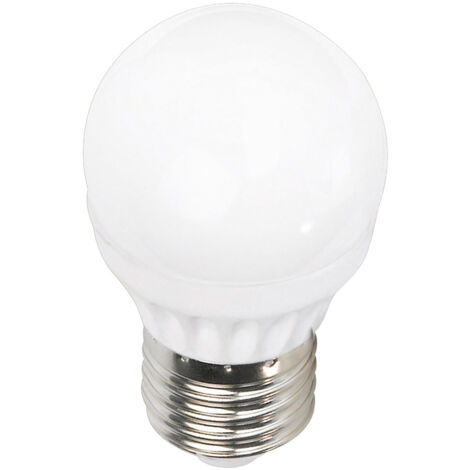 E27 LED - 4 Watt, 320 Lumen, 3000 Kelvin warmweiß, Ø4,5cm - nicht dimmbar (1/4)