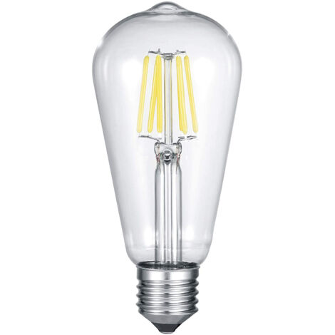 E27 Filament LED - 6 Watt, 600 Lumen, warmweiß, Ø6,4cm - nicht dimmbar