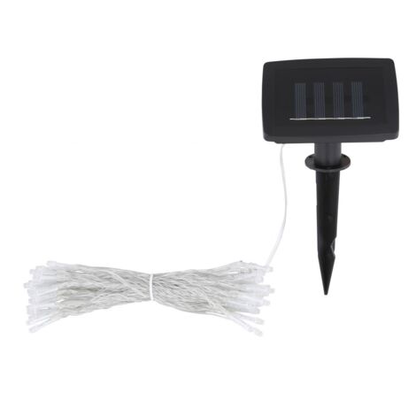 Solar-Lichterkette L1000x4x50 Kusto transp. 50xLED ws (1/4)