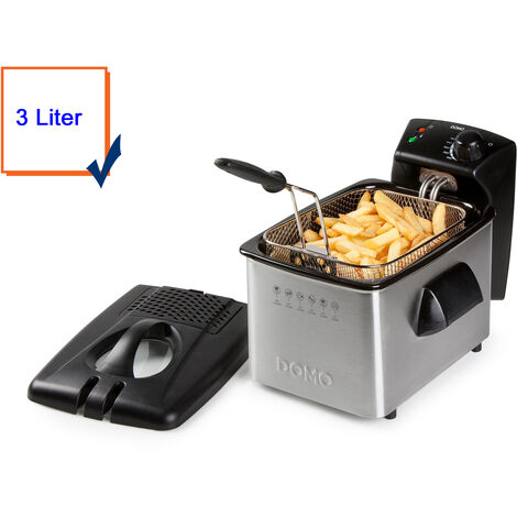 Fritteuse öl DOMO DO464FR Fritteuse - 3 L - Mit Si Produktbild-Vorschau 3
