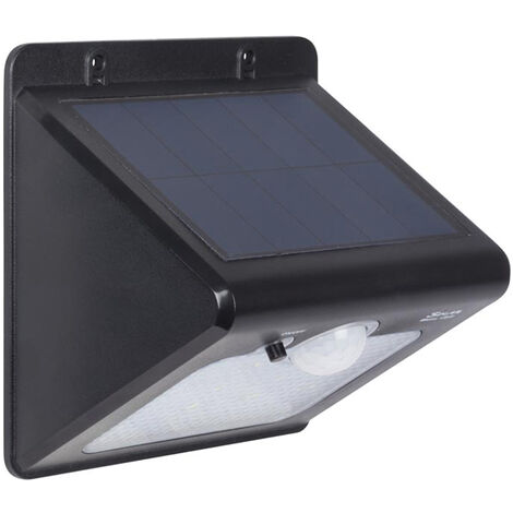 LED Solar Außenwandleuchte wasserdicht mit Bewegungsmelder, Außenlampe