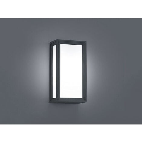 Moderne LED-Außenwandleuchte anthrazit, inkl. LED TIMOK, IP54, E27 Leuchtmittel