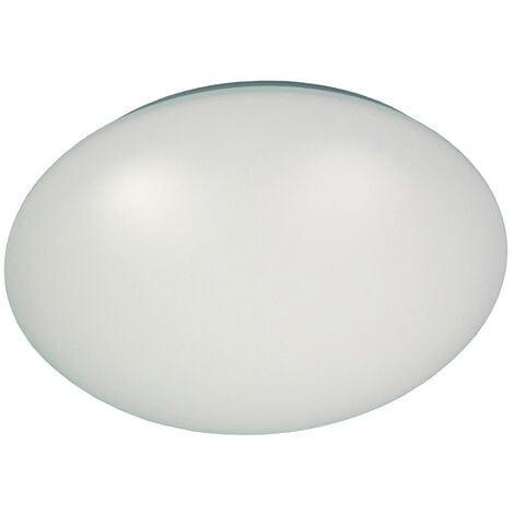 Deckenschale cm opalweiß, Ø 36 / LED Deckenleuchte rund, Kunststoff