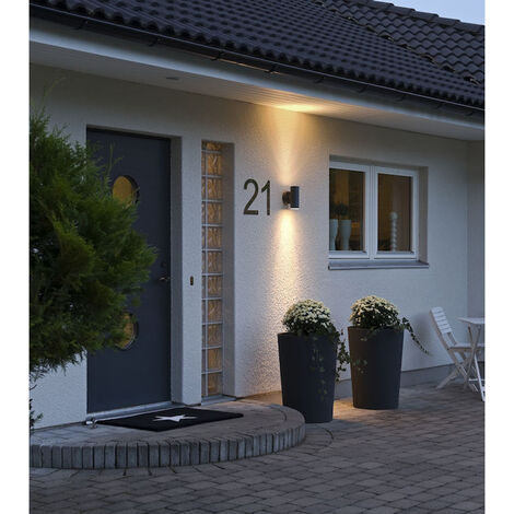 Aigostar LED Wandleuchte Rechteck GU10 Aluminium Up Produktbild-Vorschau 4