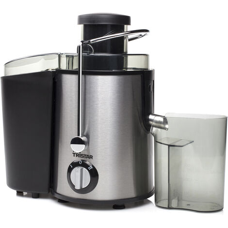 Edelstahl Entsafter 500ml - Slow Juicer für Obst & Gemüsesäfte - 400 Watt