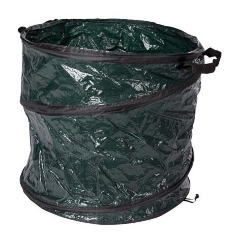 Toolland Gartensack, Pop-Up-System, Polyester, Grün, 80 Liter