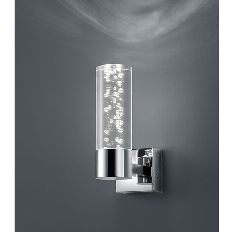 Hübsche 3,2W LED Wandleuchte Esszimmer Chrom Metall Licht Lampe TRIO 282410106