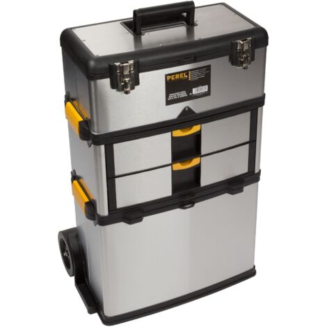 Werkzeugtrolley, rostfreier Stahl, Belastbarkeit 36 kg, Höhe 83 cm (1/5)