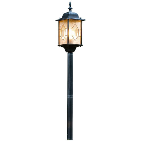 Wegeleuchte MODENA In Schwarz | 70 Cm Hoch, Aluminium, Für GU10 Birnen Bis 35W