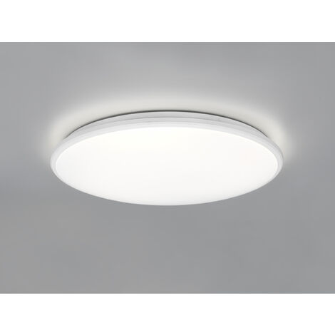 LED Deckenleuchte LIMBUS Weiß, 3 Stufen Dimmer, Neutralweiß - Ø50cm