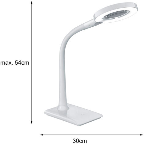 PURElite LED Schreibtischlampe USB - 3 Farbtemperaturen & 180° Schwenkbar