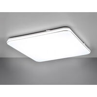 Trio lighting blanca 46w 4000k weiß quadratische led-deckenleuchte - r64144201