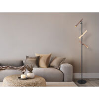 Moderne LED Stehleuchte FIATO dimmbar, 3-flammig Höhe 150cm