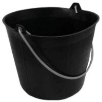Taliaplast - Maurer-Eimer - 11 l - Kunststoff - schwarz