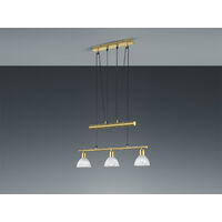 Modische 18W LED Pendel Hänge Leuchte Kneipe höhenverstellbar TRIO 371010308