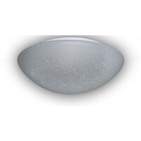 LED Deckenleuchte / Deckenschale rund, Glas PERGAMENT, Ø 35cm